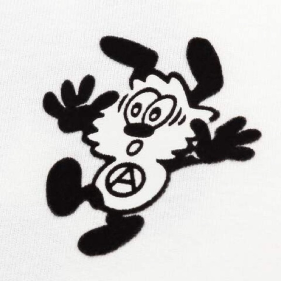 UNIQLO X VERDY COLLAB UT GRAPHIC T-SHIRT DRESS SIZE M Great Condition White - Picture 4 of 8